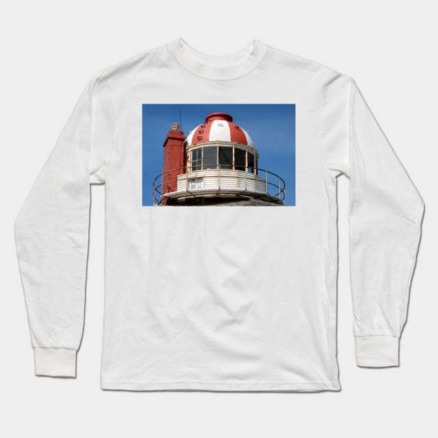 Old Cape Spear Lighthouse Long Sleeve T-Shirt by Eunice1